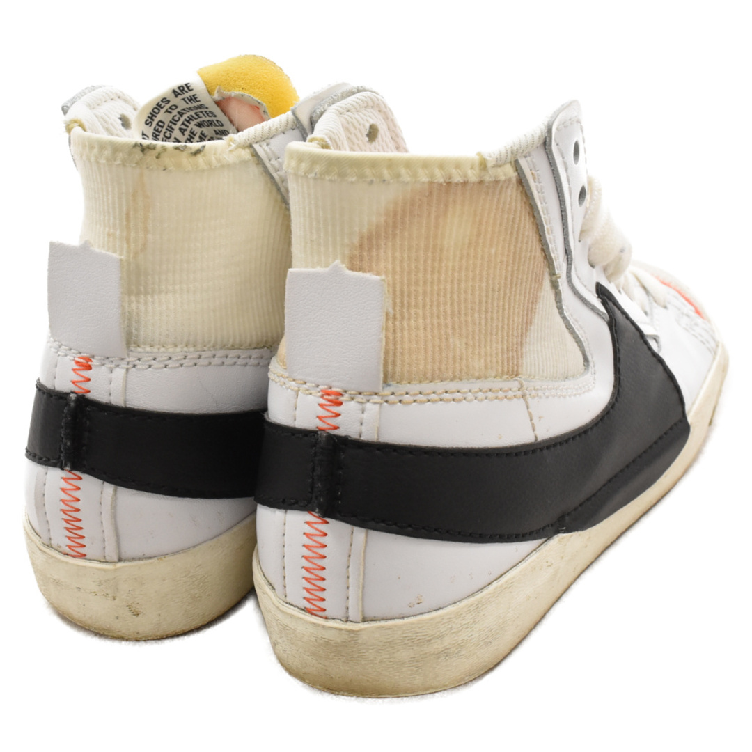 NIKE(ナイキ)のNIKE ナイキ BLAZER MID 77 JUMBO ブレーザー ジャンボスウォッシュ ミドルカットスニーカー シューズ ホワイト/ブラック US9/27cm DD3111-100 メンズの靴/シューズ(スニーカー)の商品写真