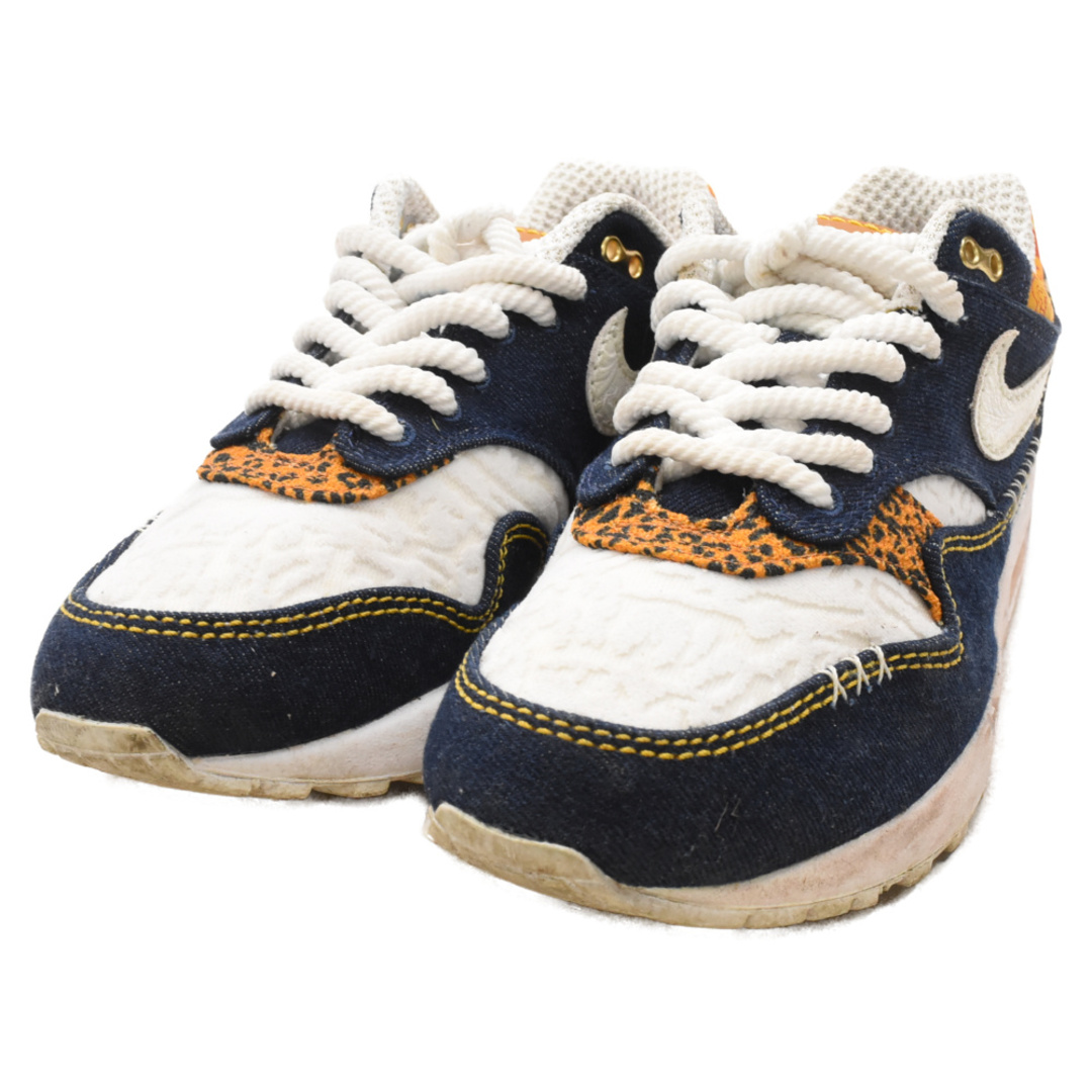 NIKE(ナイキ)のNIKE ナイキ AIR MAX 1 WASHED DARK BLUE エアマックス1 ウォッシュドダークブルー ローカットスニーカー ブルー US9.5/27.5cm FJ4452-432 メンズの靴/シューズ(スニーカー)の商品写真