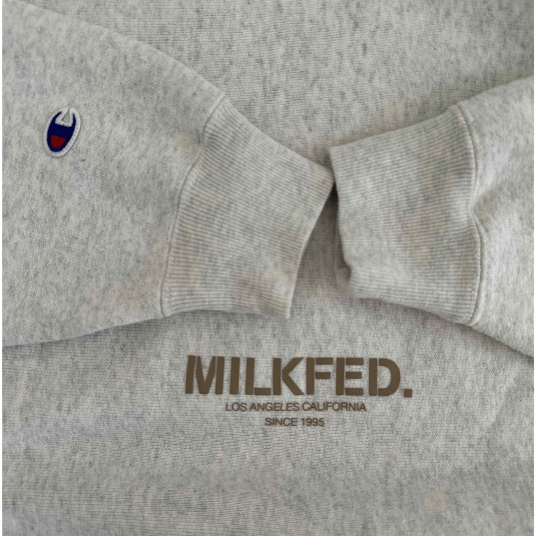 MILKFED.(ミルクフェド)のMILKFED Champion コラボパーカー レディースのトップス(パーカー)の商品写真