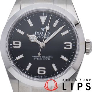 ロレックス(ROLEX)のロレックス エクスプローラー 40 Explorer 40 224270(ﾗﾝﾀﾞﾑ) 箱 保証書 SS メンズ時計 ブラック 美品 【新品】(その他)