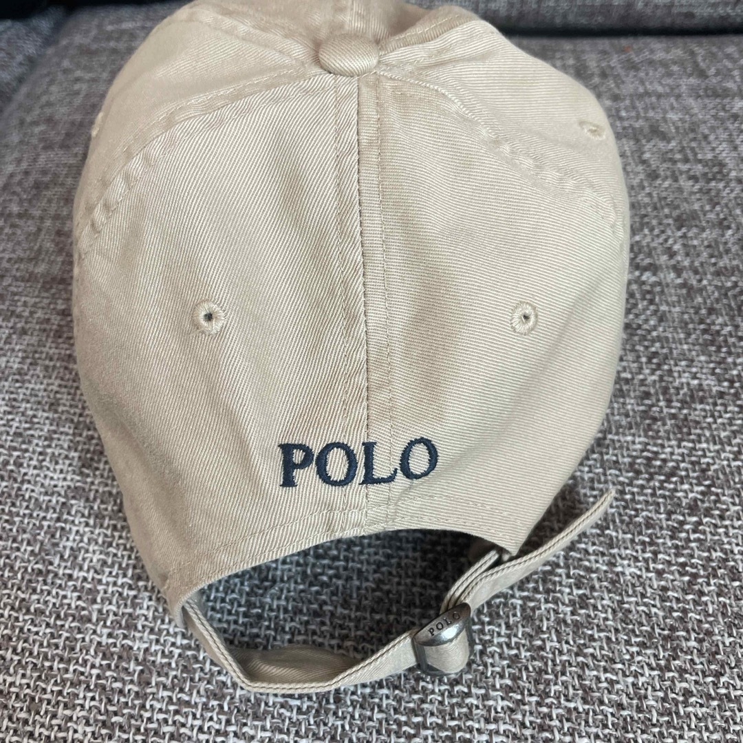 POLO RALPH LAUREN(ポロラルフローレン)のPOLO キャップ　ベージュ レディースの帽子(キャップ)の商品写真