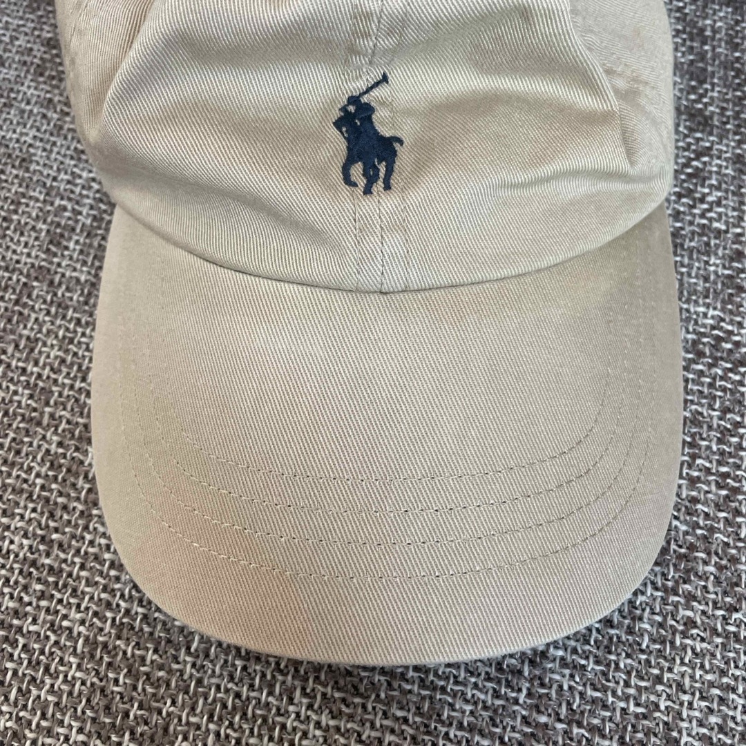 POLO RALPH LAUREN(ポロラルフローレン)のPOLO キャップ　ベージュ レディースの帽子(キャップ)の商品写真