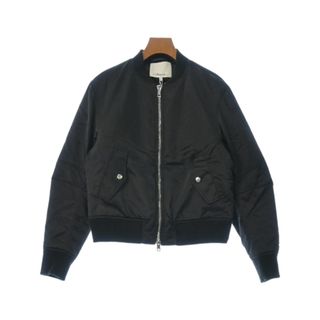 スリーワンフィリップリム(3.1 Phillip Lim)の3.1 Phillip Lim スタジャン 2(M位) 黒 【古着】【中古】(スタジャン)