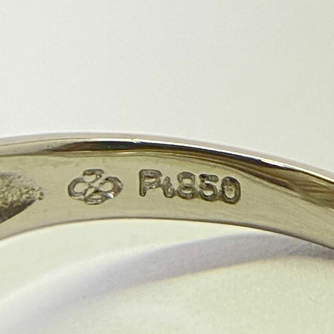 Pt850　デザインリング　サイズ10.5号　2.8g　プラチナ　指輪 レディースのアクセサリー(リング(指輪))の商品写真
