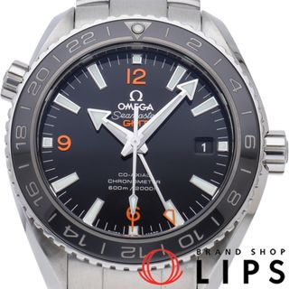 オメガ(OMEGA)のオメガ シーマスター プラネット オーシャン 600M コーアクシャル GMT 43.5mm Seamaster Planet Ocean Co-Axial Chronometer GMT 232.30.44.22.01.002 箱 保証書 SS メンズ時計 ブラック 仕上げ済 美品 【中古】(その他)