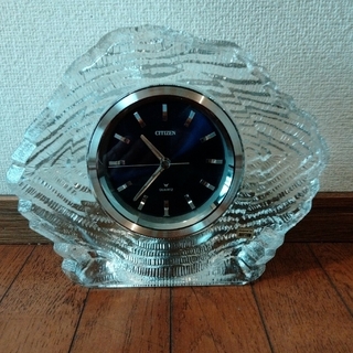 CITIZEN - 置き時計　CITIZEN  8RG 200 プロイセン　クォーツ水晶時計　値下げ