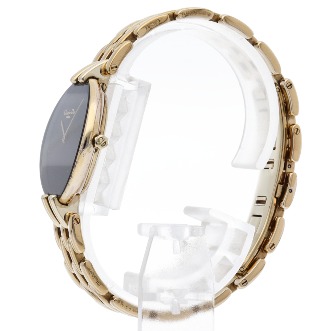 Dior(ディオール)のディオール バギラ レディース時計 Bagheera D46-154-4 GP レディース時計 ブラック 仕上げ済 美品 【中古】 レディースのファッション小物(腕時計)の商品写真