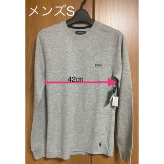 ポロラルフローレン(POLO RALPH LAUREN)のPOLO  ラルフローレン【ワッフル素材】長袖Tシャツ　Sサイズ(Tシャツ/カットソー(七分/長袖))