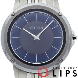 シチズン(CITIZEN)のシチズン シチズン エコ ドライブ ワン ソーラー ウォッチ 39mm Citizen Eco Drive One 8826-T025340/AR5050-51L 箱 保証書 SS メンズ時計 ブルー 美品 【未使用】(その他)