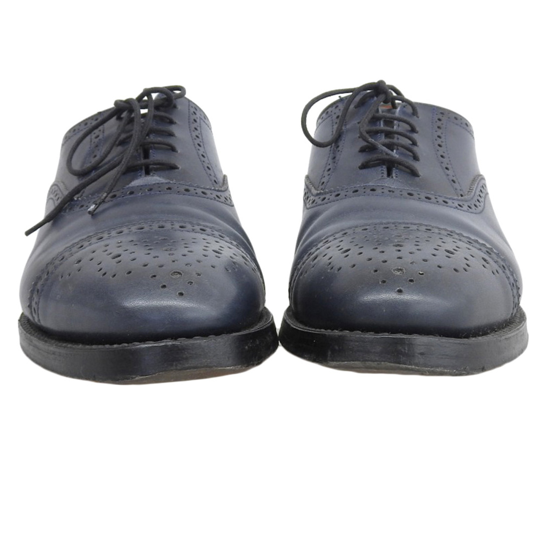 Trickers(トリッカーズ)のトリッカーズ Tricker's トリッカーズ ストレートチップ ブローグ シューズ メンズ ネイビー 9 M3149 9 メンズの靴/シューズ(ドレス/ビジネス)の商品写真