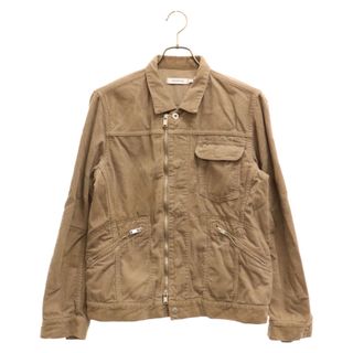 ノンネイティブ(nonnative)のnonnative ノンネイティブ 16AW WORKER JACKET COTTON CORD OVERDYED ワーカー ジャケット コットンジップアップジャケット ブラウン NN-J3009(フライトジャケット)