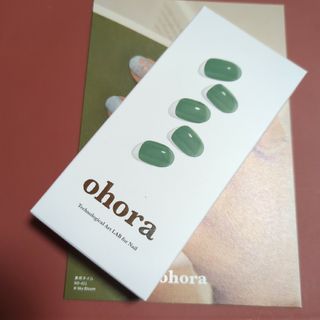 オホーラ(ohora)のohora オホーラ　ネイルシール　N Tint Forest ワンカラー　緑(ネイル用品)