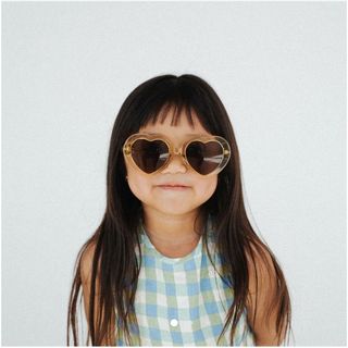 キャラメルベビー&チャイルド(Caramel baby&child )のWunderkin Co Heart Sunglasses サングラス 新品(サングラス)