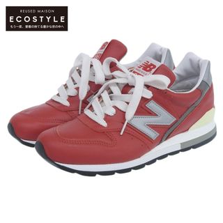 ニューバランス(New Balance)のニューバランス 未使用 New Balance ニューバランス レザー スニーカー シューズ メンズ レッド 26cm D USA製 M996NCA 8D(US)(スニーカー)