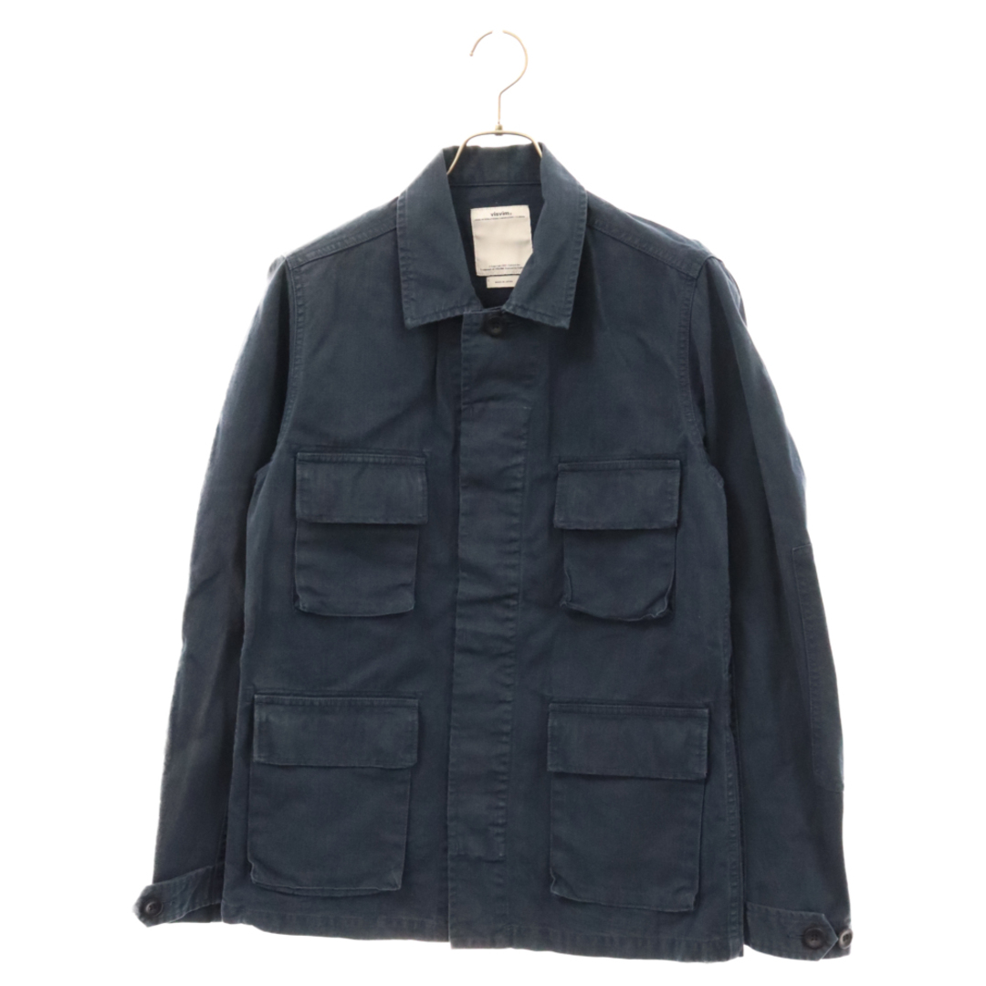 VISVIM(ヴィスヴィム)のVISVIM ヴィスヴィム 13SS KILGORE JKT ワーク ミリタリー ジャケット ブルゾン ネイビー 0113105013024 メンズのジャケット/アウター(フライトジャケット)の商品写真