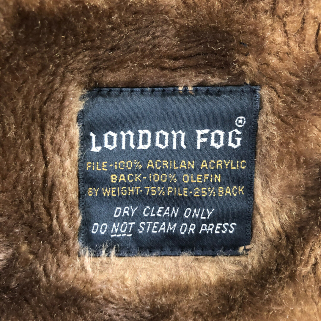 【B品】 London Fog ロンドンフォグ ステンカラーコート バルマカーンコート ベージュ (メンズ 40 SHORT) 中古 古着 Q0800 メンズのジャケット/アウター(トレンチコート)の商品写真