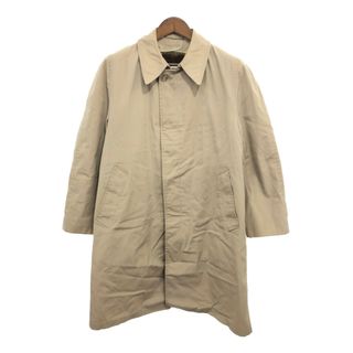 【B品】 London Fog ロンドンフォグ ステンカラーコート バルマカーンコート ベージュ (メンズ 40 SHORT) 中古 古着 Q0800(トレンチコート)