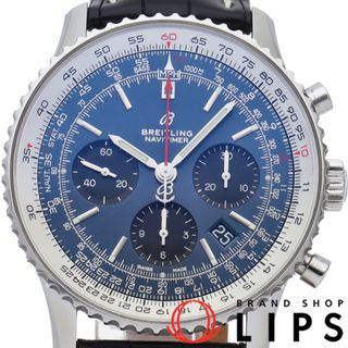 ブライトリング(BREITLING)のブライトリング ナビタイマー 01 クロノグラフ 43 Navitimer B01 Chronograph 43 AB0121/AB0121211C1P1 箱 保証書 SS/革 メンズ時計 ブルー 仕上げ済 美品 【中古】(その他)