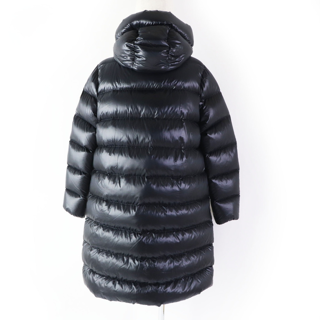 MONCLER(モンクレール)の美品◎MONCLER モンクレール 2022年製 CAMBALES ロゴワッペン・フード付き ロングダウンコート ブラック 2 正規品 レディース レディースのジャケット/アウター(ダウンコート)の商品写真