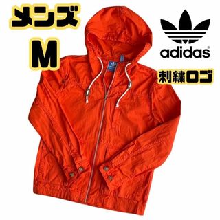 アディダス(adidas)のアディダス ジャケット トレフォイル刺繍 オレンジ色(その他)