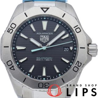 TAG Heuer - タグ・ホイヤー アクアレーサー プロフェッショナル 200 ソーラーグラフ ウォッチ Aquaracer Professional 200 WBP1114.BA0000 箱 保証書 SS メンズ時計 ブラック 美品 【新品】