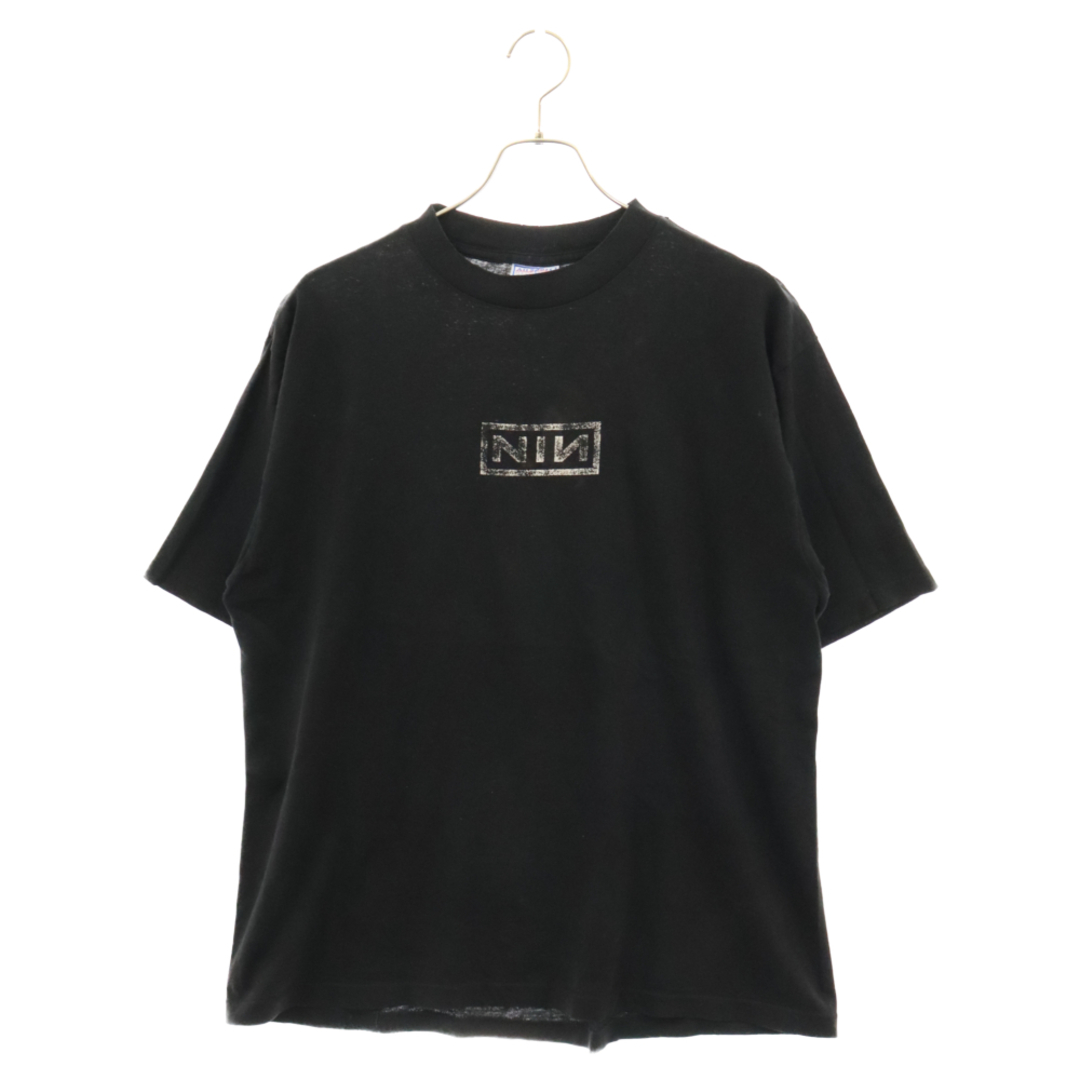 VINTAGE ヴィンテージ 90s VINTAGE Nine Inch Nails T shirt ヴィンテージ ナイン・インチ・ネイルズ 半袖 カットソー Tシャツ ブラック メンズのトップス(Tシャツ/カットソー(半袖/袖なし))の商品写真