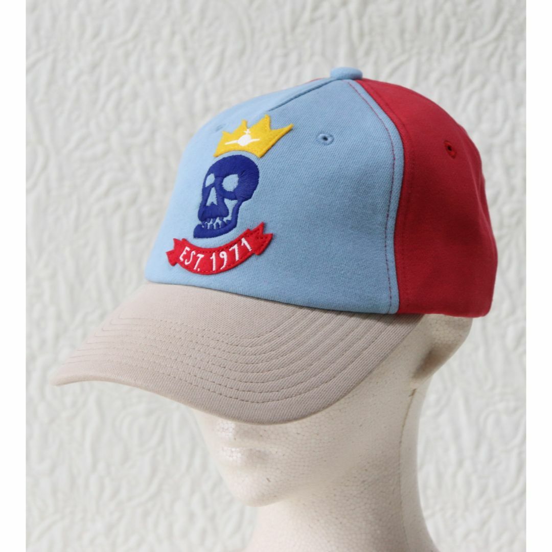 Vivienne Westwood(ヴィヴィアンウエストウッド)の新品【ヴィヴィアンウエストウッド】UV対策 王冠 刺繍 ベースボールキャップ メンズの帽子(キャップ)の商品写真