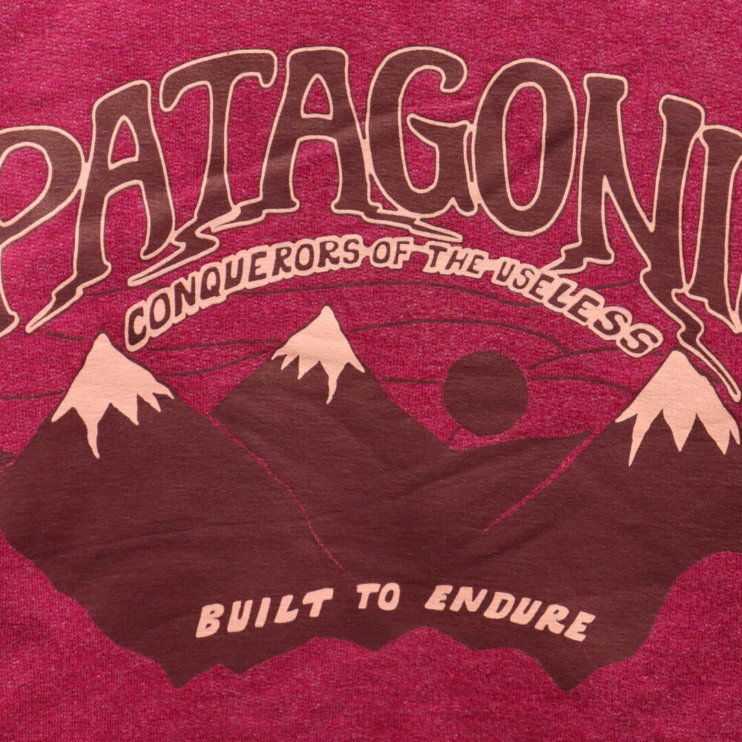 patagonia(パタゴニア)のPATAGONIA パタゴニア 17AW Hazy Peaks Midweight Crew sweatshirt デザインプリント ミッドウェイト クルーネックスウェット パープル STY39521FA17 メンズのトップス(スウェット)の商品写真