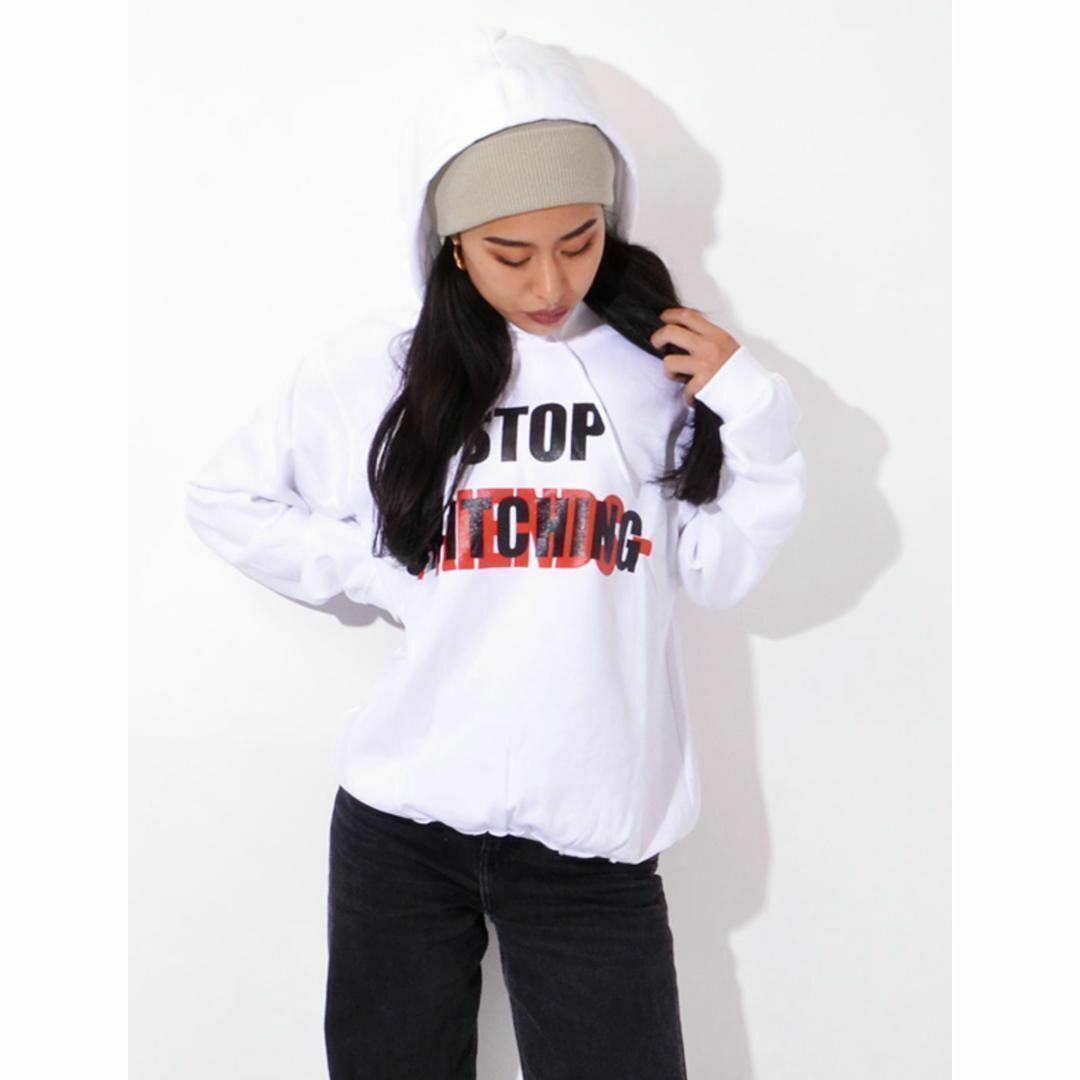 パーカー　Lサイズ VLONE STOP SNITCHING HOODIE レディースのトップス(パーカー)の商品写真