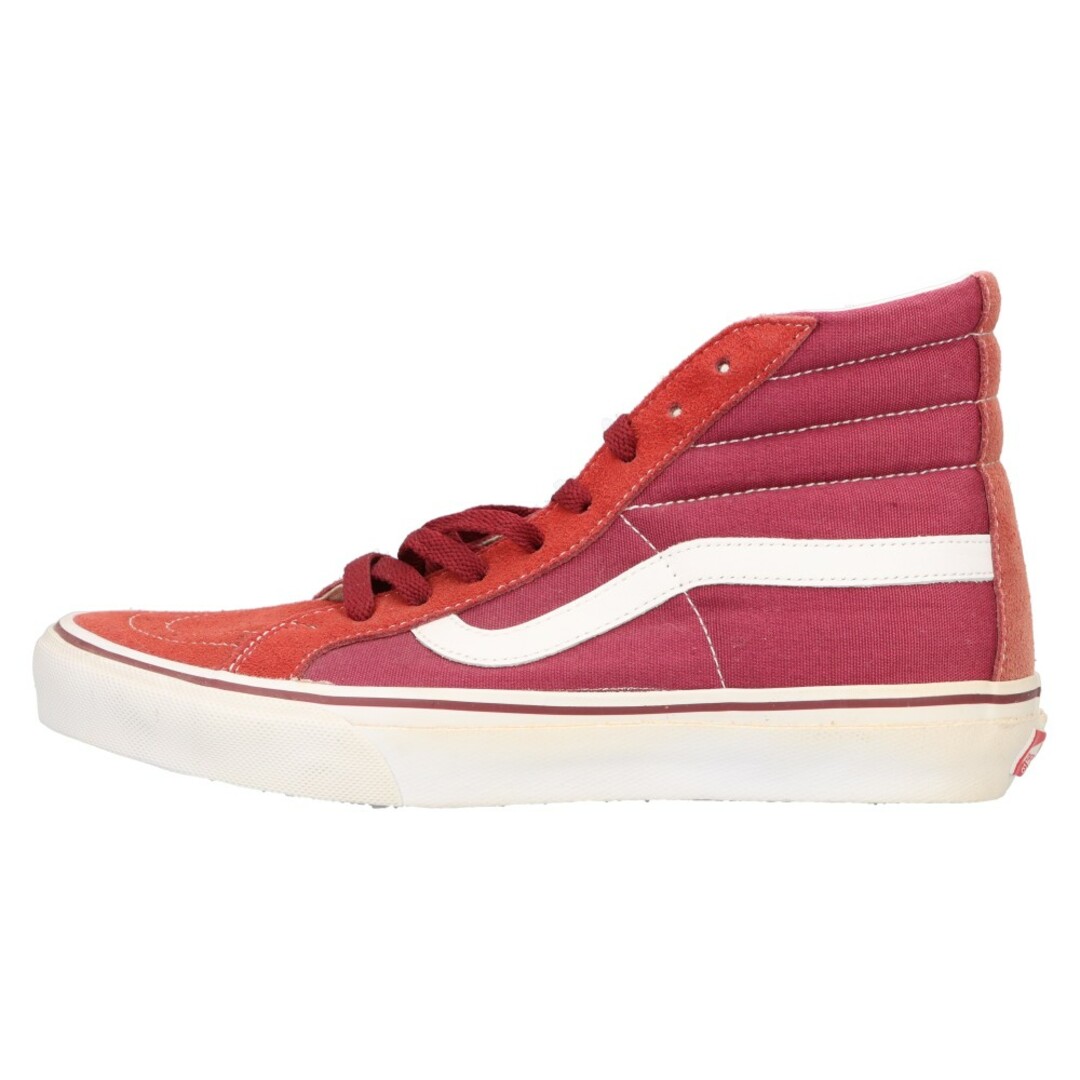 VANS(ヴァンズ)のVANS ヴァンズ SK8-HI スケートハイ ハイカットスニーカー 567094-0003 US8H/26.5cm レッド メンズの靴/シューズ(スニーカー)の商品写真