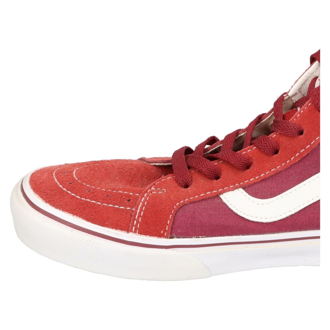 VANS(ヴァンズ)のVANS ヴァンズ SK8-HI スケートハイ ハイカットスニーカー 567094-0003 US8H/26.5cm レッド メンズの靴/シューズ(スニーカー)の商品写真