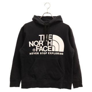 ザノースフェイス(THE NORTH FACE)のTHE NORTH FACE ザノースフェイス LOGO HOODIE ロゴプリント プルオーバーパーカー ブラック NT61710X(パーカー)