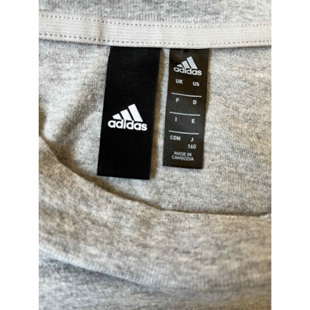 adidas(アディダス)のadidas アディダス 半袖 半袖シャツ Tシャツ 160 キッズ/ベビー/マタニティのキッズ服男の子用(90cm~)(Tシャツ/カットソー)の商品写真