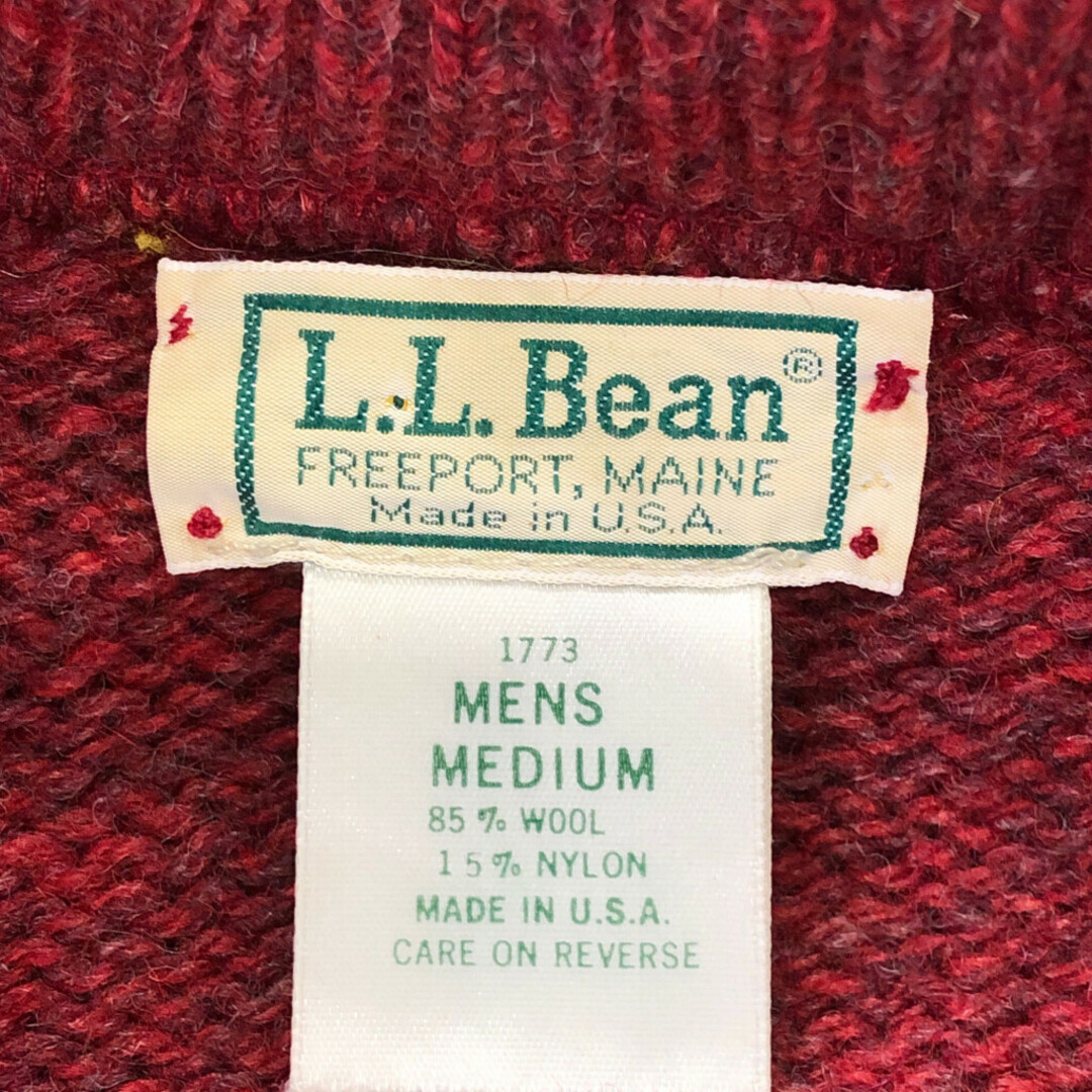 最新最全のをすべて 90年代 USA製 ウール クルーネック エルエルビーン L.L.Bean 男性用
