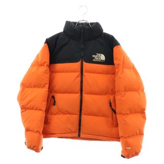 グッチ(Gucci)のGUCCI グッチ 22SS ×THE NORTH FACE DOWN JACKET ヨーク カラー切替え ジップアップダウンジャケット 663757 XAADP オレンジ(ダウンジャケット)