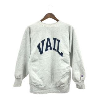 Champion - 90年代 USA製 Champion チャンピオン リバースウィーブ VAIL スウェット グレー (メンズ X-LARGE) 中古 古着 Q0938