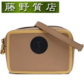 フェンディ(FENDI)のフェンディ FENDI ポシェットキャム  8BS019 ショルダー 斜め掛け レザー ベージュ × イエロー系 G金具 8291(ショルダーバッグ)