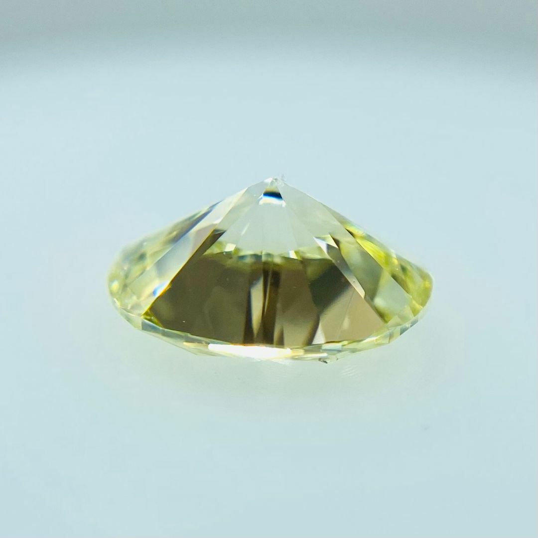 FANCY LIGHT YELLOW 0.920ct OV/RT2647/CGL レディースのアクセサリー(その他)の商品写真