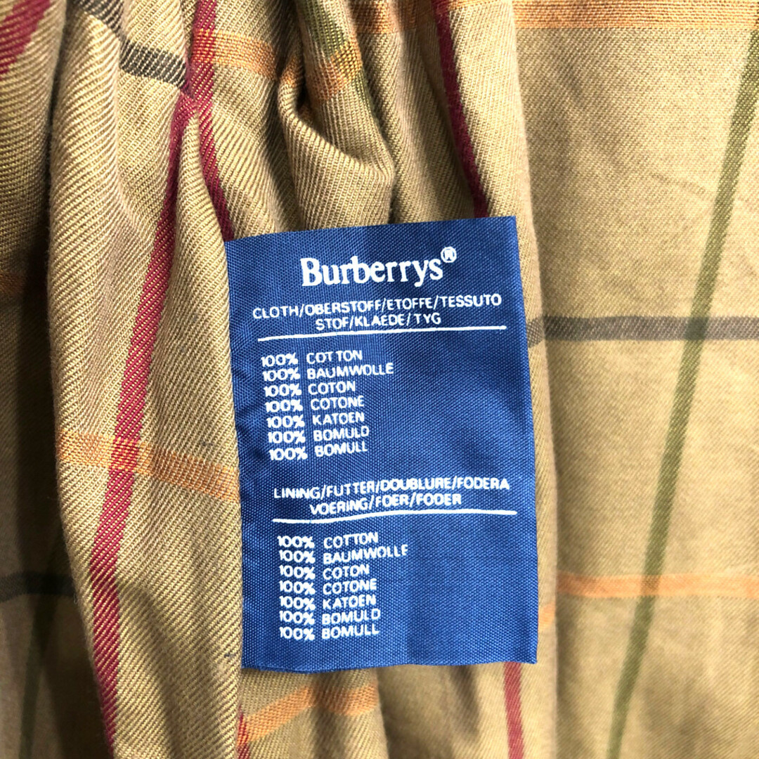 BURBERRY - 【B品】 90年代 イングランド製 Burberrys BURBERRY - 【B品】 90年代 イングランド製 Burberrys