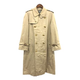 バーバリー(BURBERRY)の【B品】 80年代 Burberrys バーバリーズ トレンチコート ベージュ (メンズ S相当) 中古 古着 Q1000(トレンチコート)