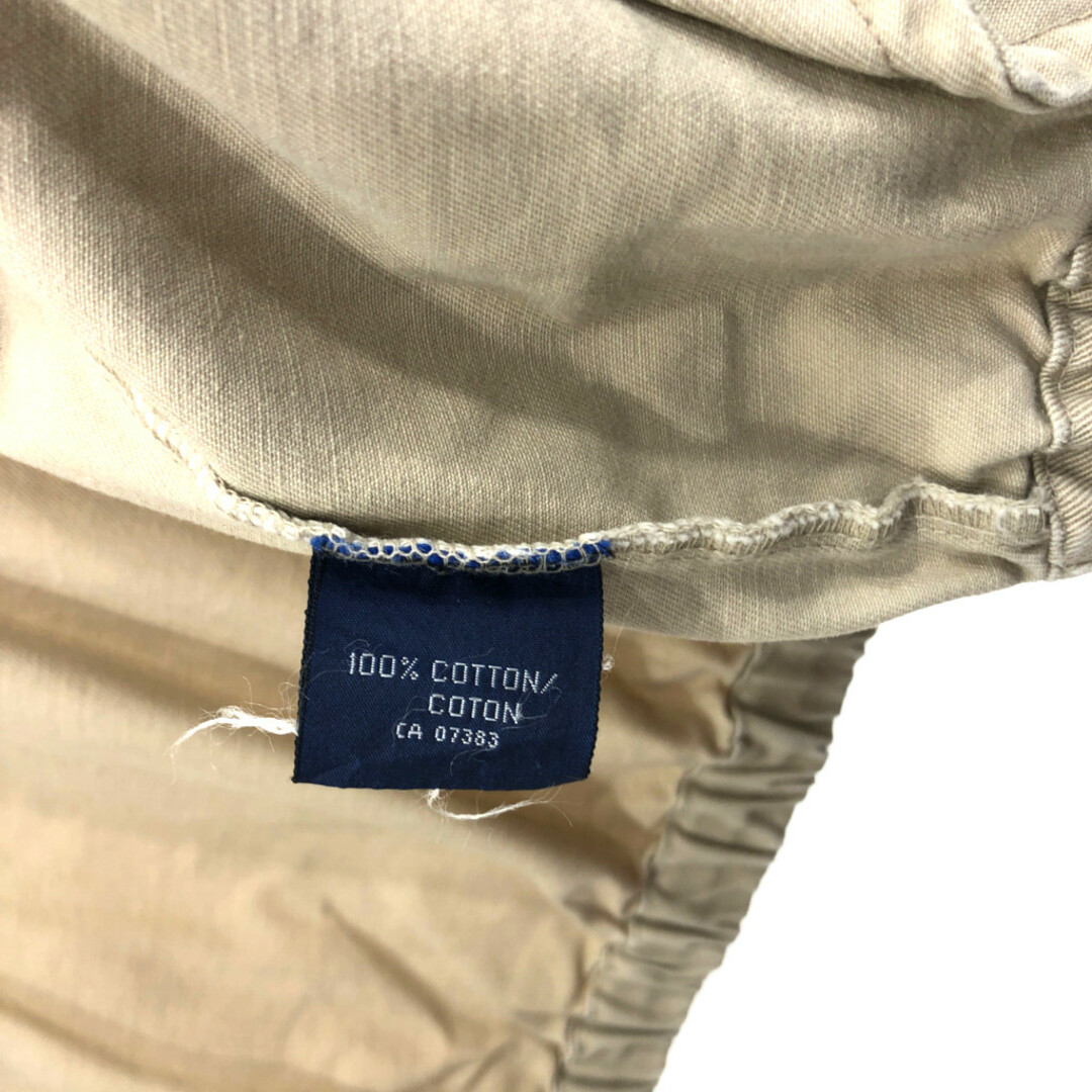 POLO RALPH LAUREN(ポロラルフローレン)の【B品】 90年代 Polo by Ralph Lauren ポロ ラルフローレン スウィングトップ ジャケット ベージュ (メンズ M) 中古 古着 Q1026 メンズのジャケット/アウター(その他)の商品写真