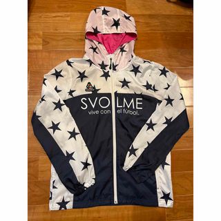 スボルメ(Svolme)のスボルメ　星柄　ナイロンパーカー　Lサイズ　美品(ウェア)