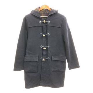 Barbour - 【B品】 Barbour バブアー ウール ダッフルコート アウター カジュアル ネイビー (メンズ MEDIUM) 中古 古着 Q1061