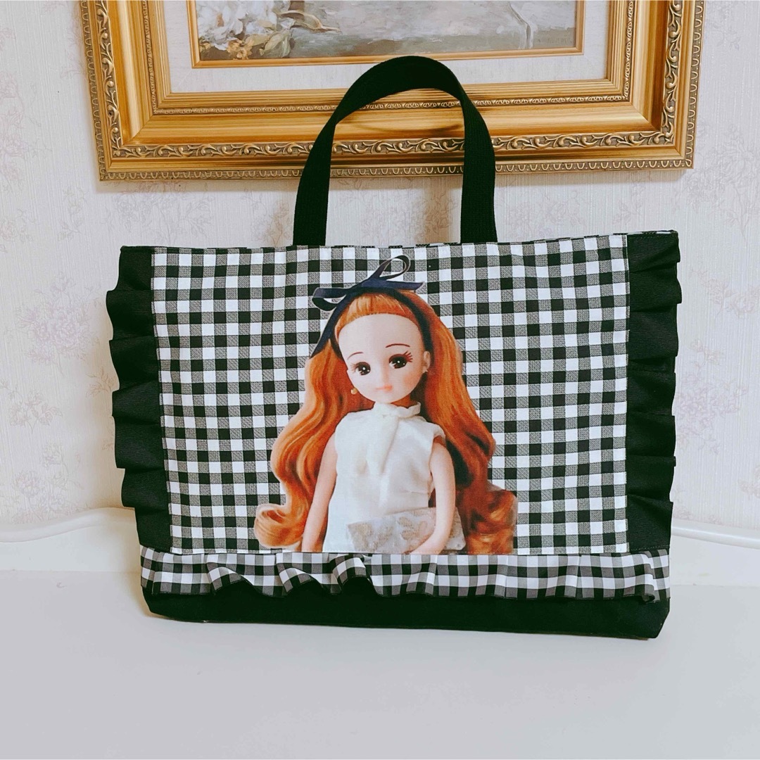 レッスンバッグ　トート　女の子