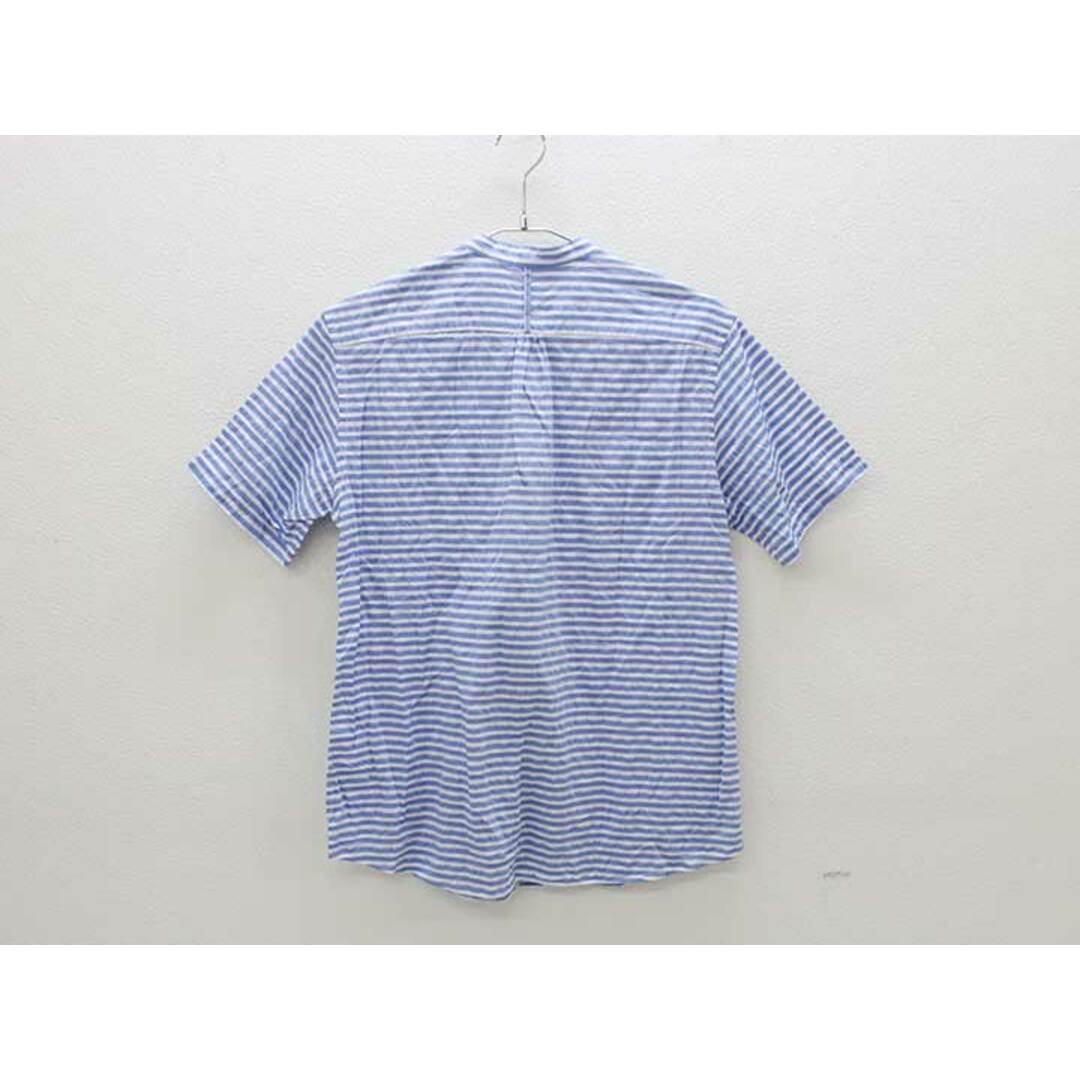 J.PRESS(ジェイプレス)の■Jプレス/J.PRESS■170cm 半袖シャツ 水色×白【中古】子供服 キッズ kids ジュニア 男の子 夏 316032 tops キッズ/ベビー/マタニティのベビー服(~85cm)(シャツ/カットソー)の商品写真