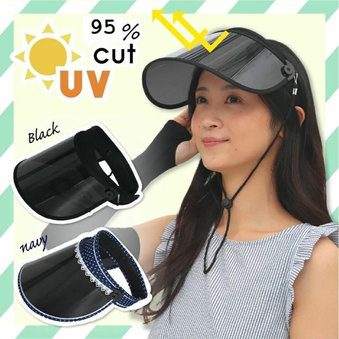 UVカット　日焼け止め　日焼け対策　紫外線対策　スポーツ　夏 レディースの帽子(その他)の商品写真