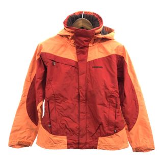 パタゴニア(patagonia)の【B品】 patagonia パタゴニア GORE-TEX ゴアテックス マウンテンパーカー アウトドア オレンジ (レディース M) 中古 古着 Q1075(その他)