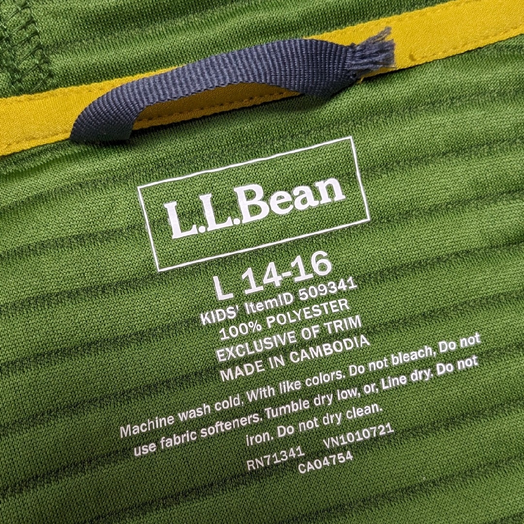 L.L.Bean(エルエルビーン)の㊵値下げ❗L.L.Bean／フード付アウター／L(14〜16) キッズ/ベビー/マタニティのキッズ服男の子用(90cm~)(ジャケット/上着)の商品写真