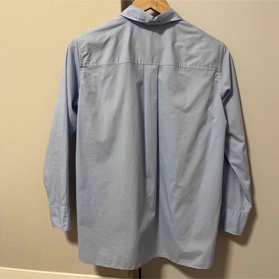 UNIQLO(ユニクロ)のユニクロ エクストラファインコットンシャツ（長袖） レディースのトップス(シャツ/ブラウス(長袖/七分))の商品写真