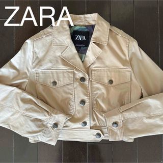 ザラ(ZARA)のZARA ショート丈ブルゾン(ブルゾン)